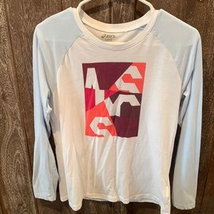 Large ASICS Long Sleeve Top